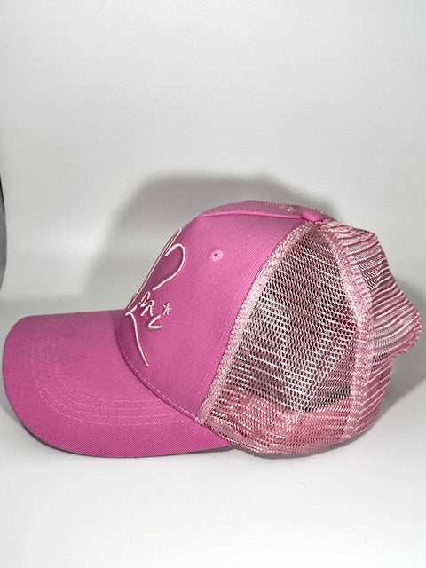 Trucker rose clair Mari spécial octobre Rose