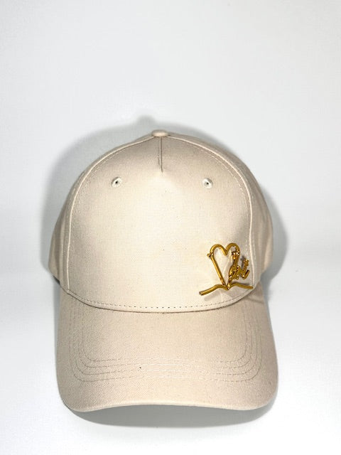 Classic beige avec broche dorée