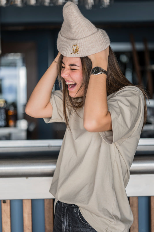 Bonnet beige Marion