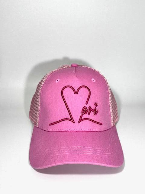 Trucker rose foncé Mari spécial octobre Rose