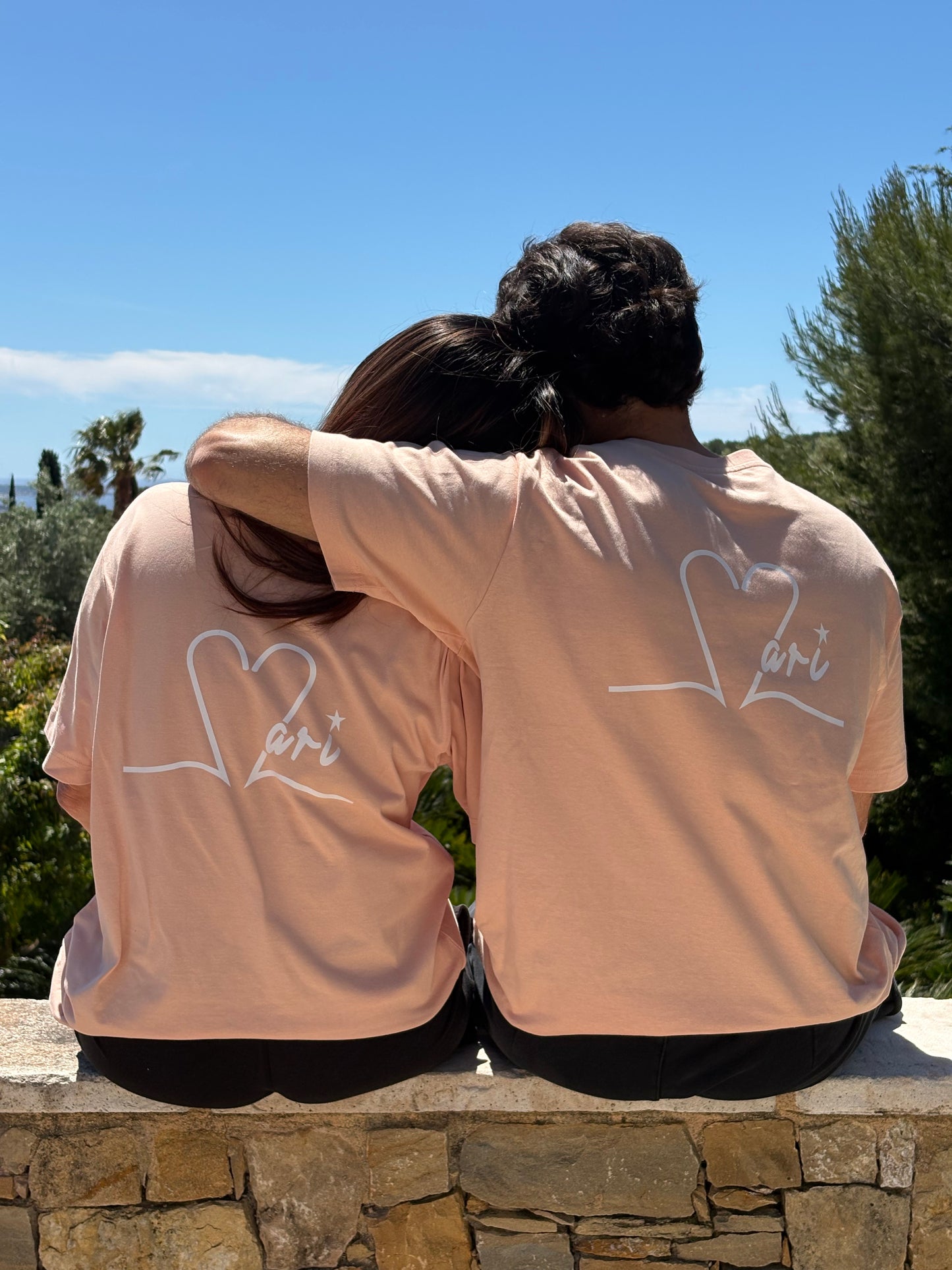 Tee shirt Freestyle pêche