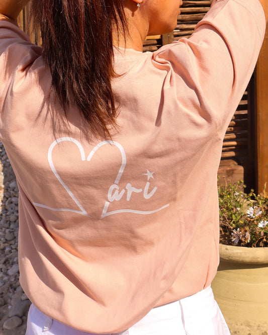 Tee shirt Freestyle pêche